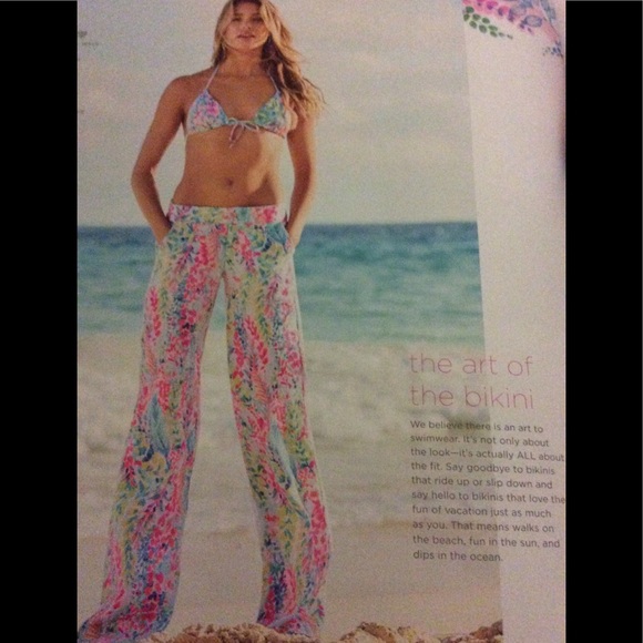 Lilly Pulitzer Catch the wave beach pant - Picture 4 of 8